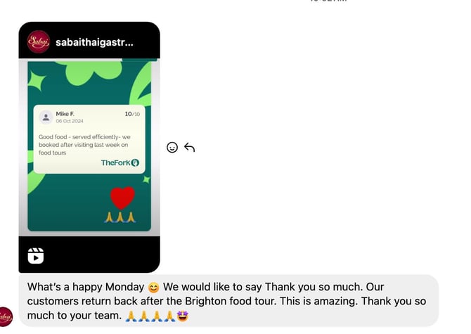 Sabai testimonial